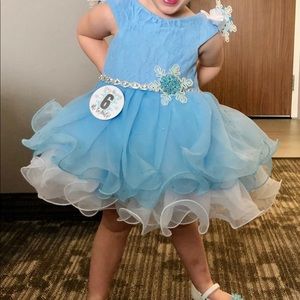Beautiful Blue Toddler Dress